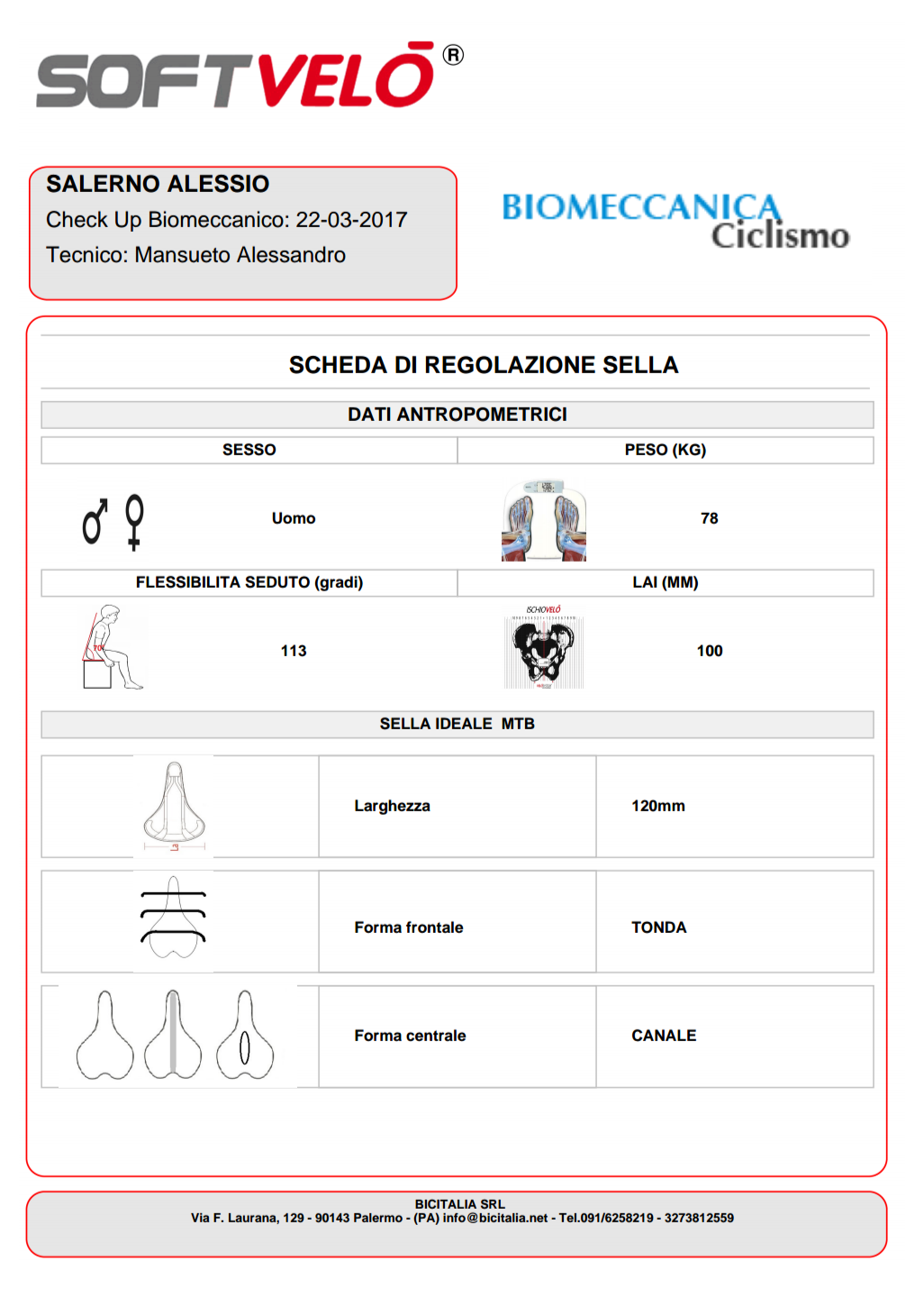 Consulenza mtb e bdc a Alessio Salerno